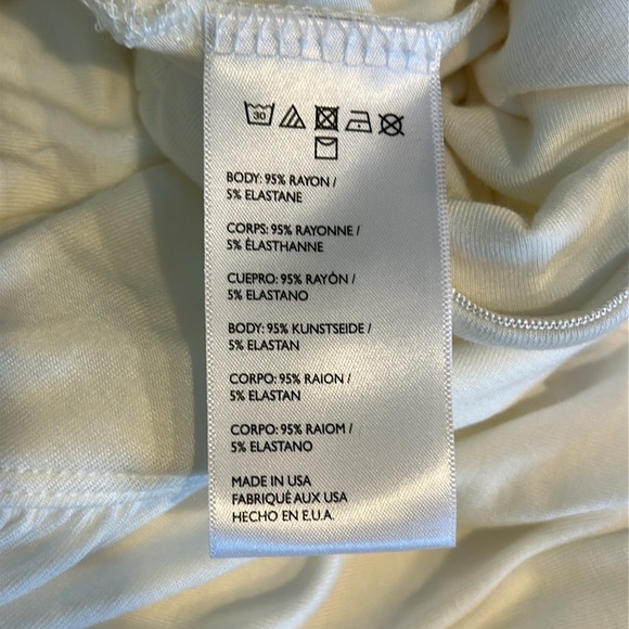 Free People NWT Off White Strapless Mora One Piece Jumpsuit Size XS - Picture 8 of 9